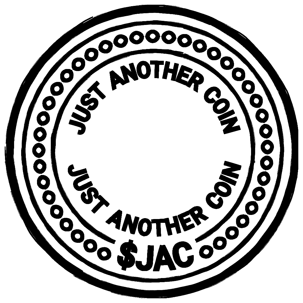 Blank-center JAC logo template for drawing in the middle